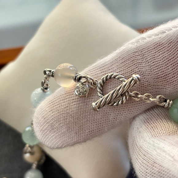 David Yurman Multi-Stone Venetian Quatrefoil Necklace 40" - Picture 3 of 10